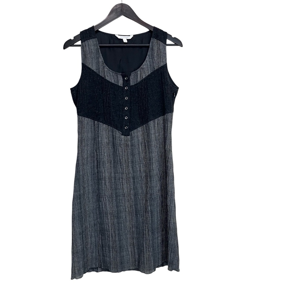 Salt & Pepper Grey Wool Blend Dress